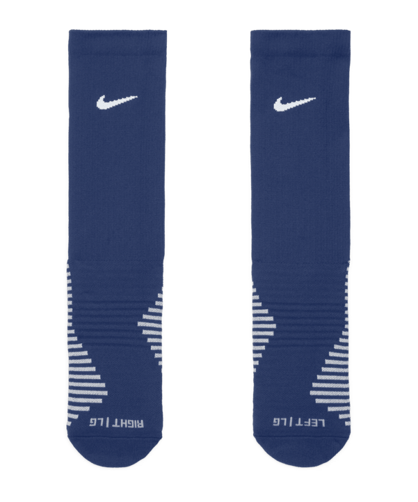 Nike Strike Crew Socken Blau Weiss F410 - blau