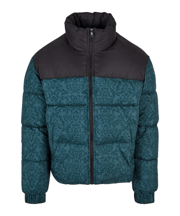 Urban Classic Aop Retro Jacke Grün - gruen