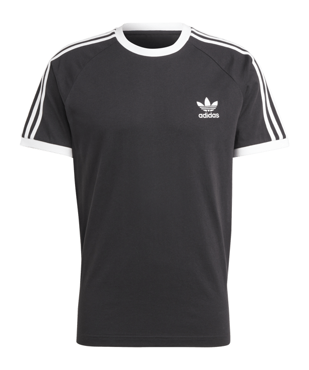 adidas Originals Adicolor Classics 3-Stripes Tee Black - schwarz