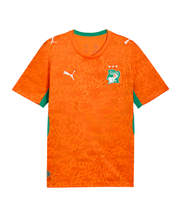 PUMA FIF Elfenbeinküste Trikot Home WM 2026 Orange F01 - orange