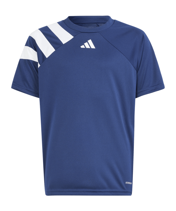 adidas Fortore 23 Trikot Kids Blau Weiss - blau