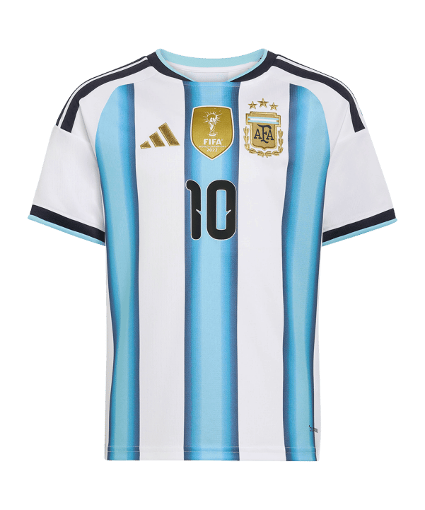 adidas Argentinien Messi Trikot Home WM 2026 Kids Weiß - weiss
