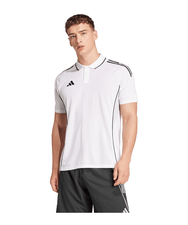 adidas Tiro 25 Competition Polo Weiss - weiss