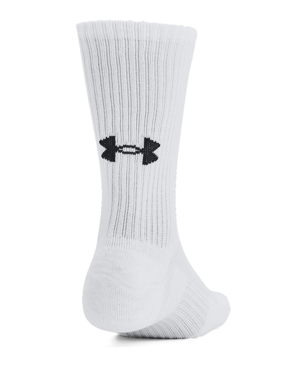 Under Armour TC Crew 3er Pack Socken Weiß F100 - weiss