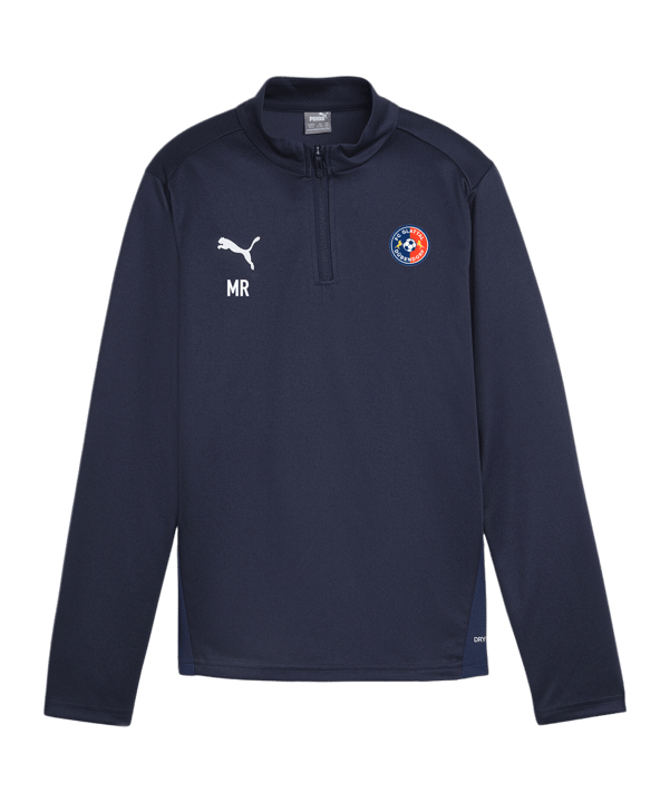 PUMA teamGOAL Training 1/4 Zip Sweatshirt Kids  Blau F06