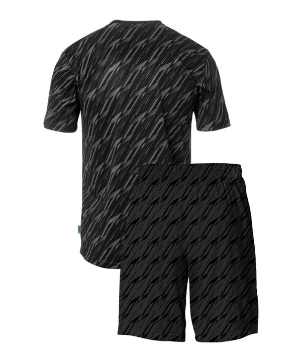 uhlsport Progressive Torwart Set Torwartset Schwarz F01 - schwarz