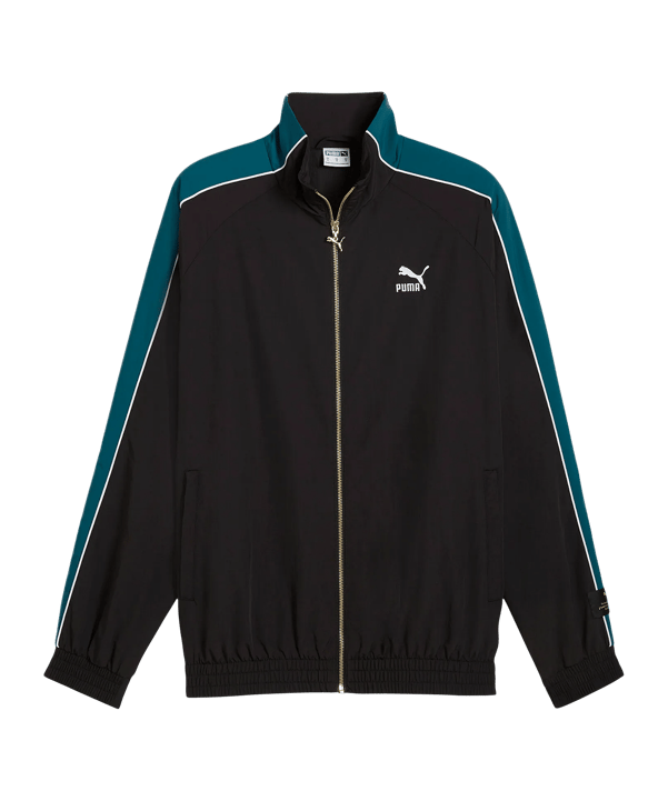 PUMA T7 Play Paris Jacke Schwarz F01
