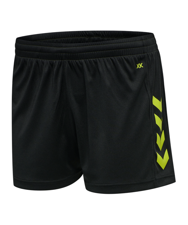 Hummel hmlCORE XK Poly Short Damen Schwarz F2096 - schwarz