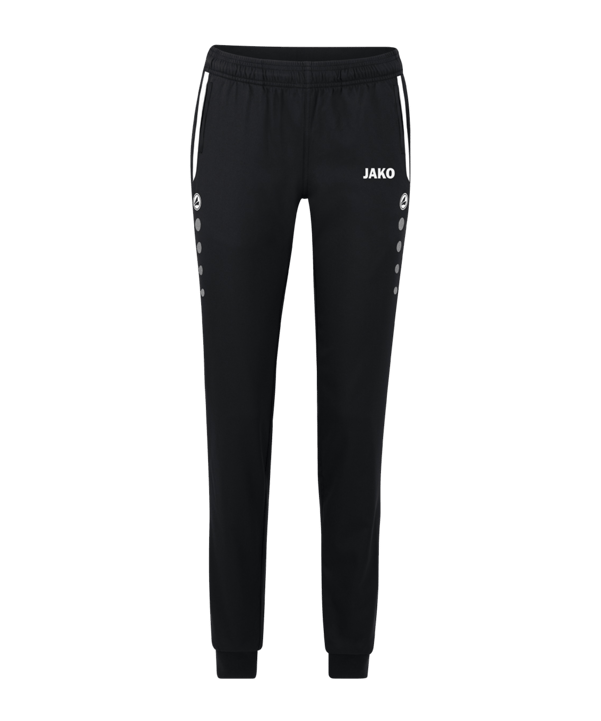 JAKO Allround Präsentationshose Damen Schwarz F800 - schwarz