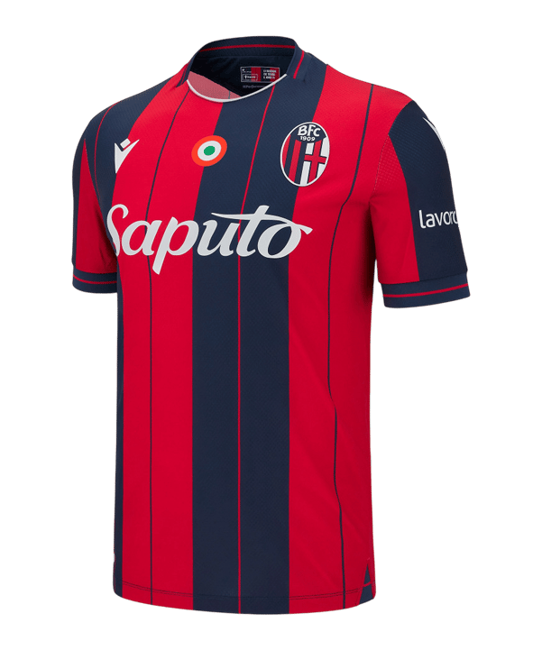 Macron FC Bologna Trikot Home 2025/2026 Blau - blau