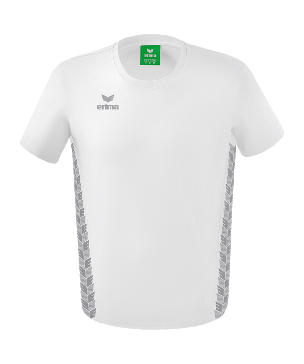 Erima Team Essential T-Shirt Kids Weiss Grau - weiss