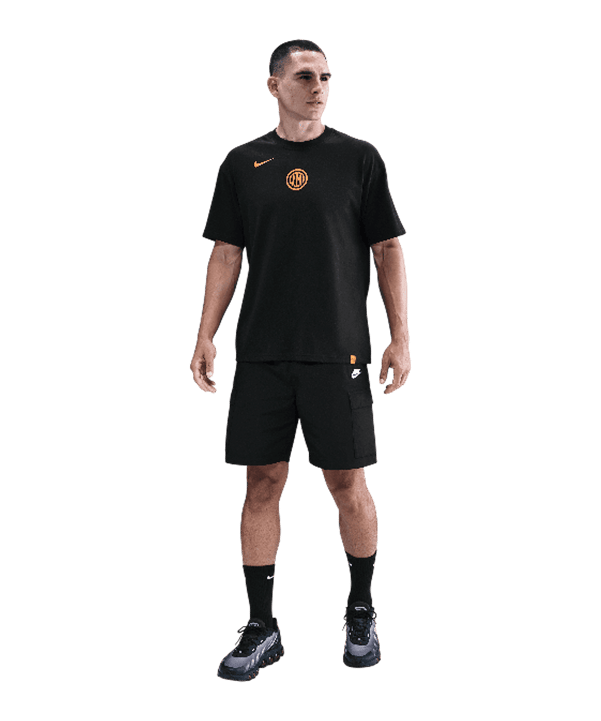 Nike Inter Mailand T90 Remix T-Shirt Schwarz F010 - schwarz