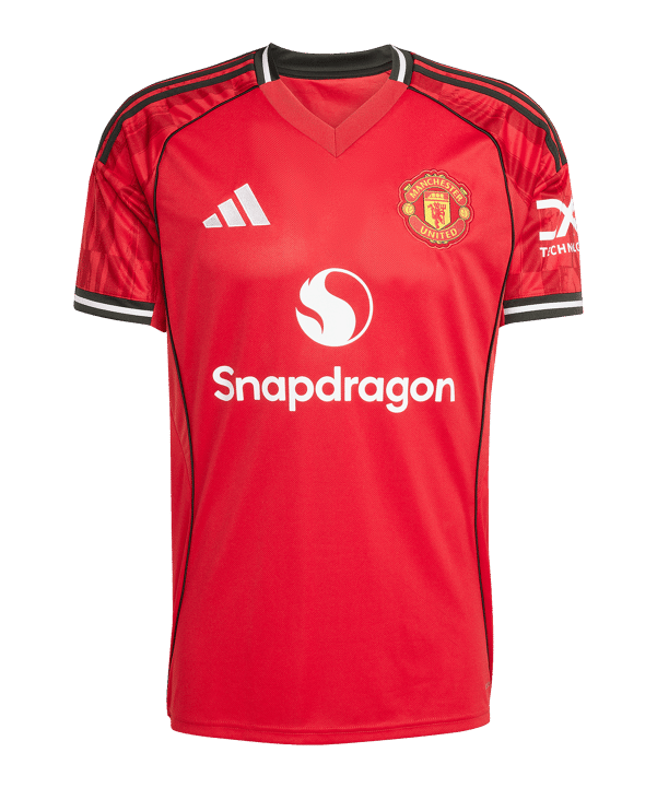 adidas Manchester United Trikot Home 2025/2026 Rot - rot