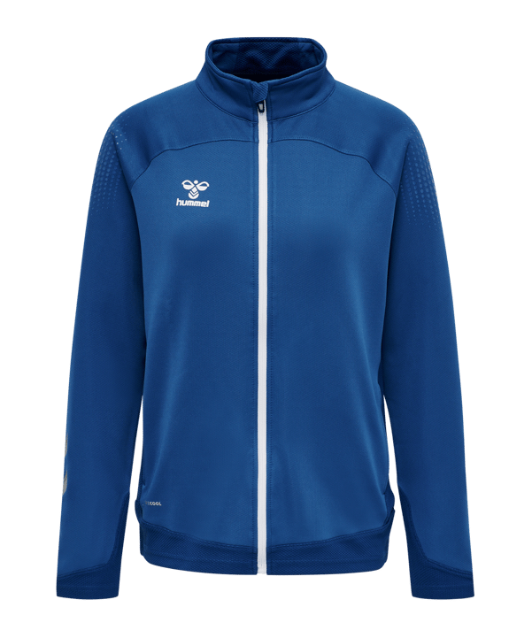 Hummel hmlLEAD Poly Trainingsjacke Damen F7045 - blau