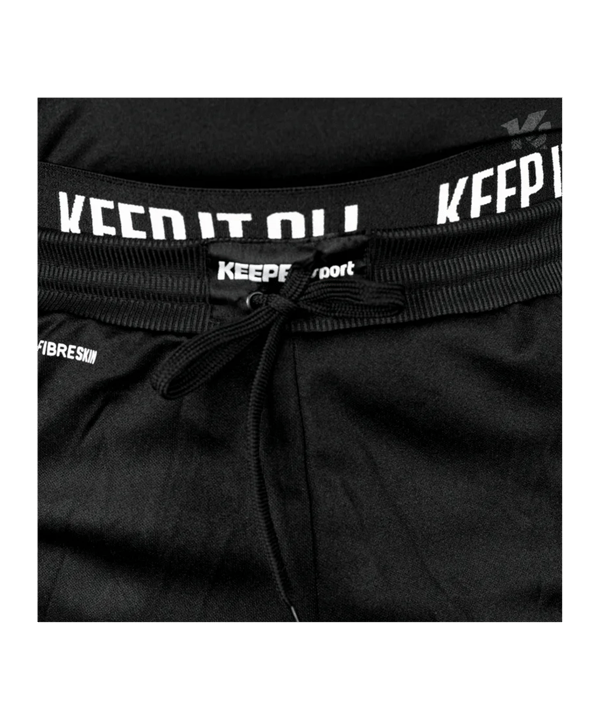KEEPERsport Torwarthose BP Schwarz F991 - schwarz