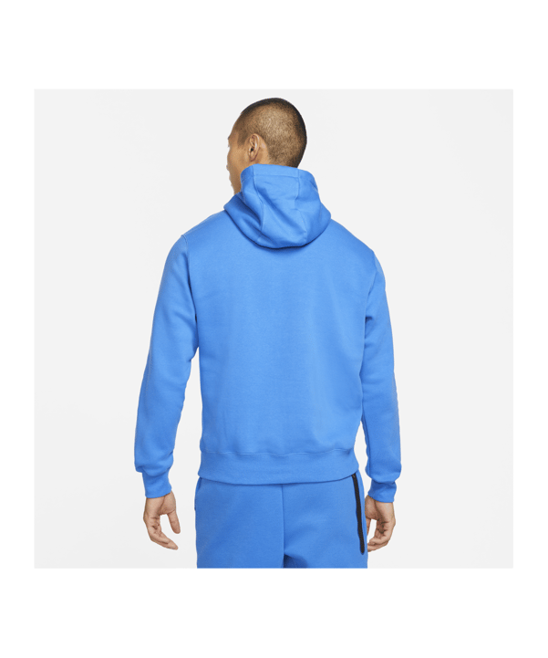 Nike Club Fleece Hoody Blau Weiss F403 - blau