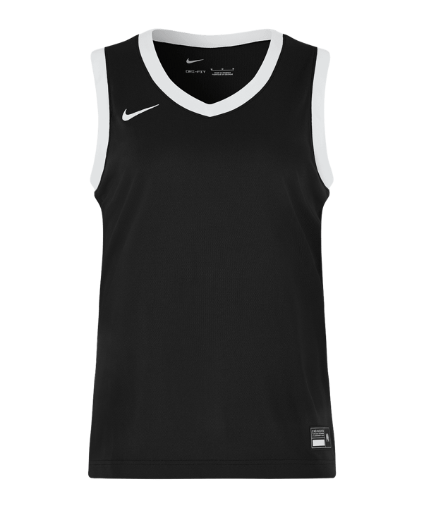 Nike Team25 Basketball Trikot Damen Schwarz F010 - schwarz