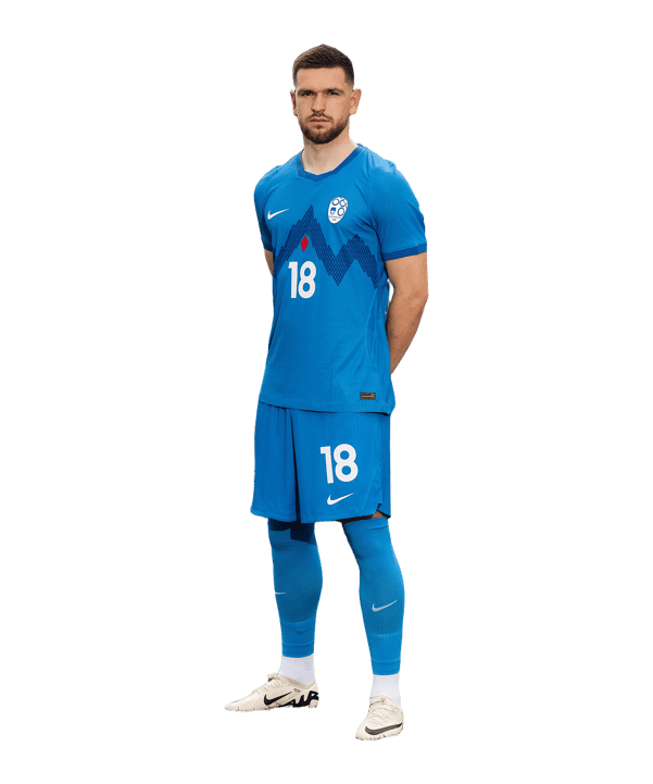 Nike NZS Slowenien Trikot Away 2026 Blau F435 - blau