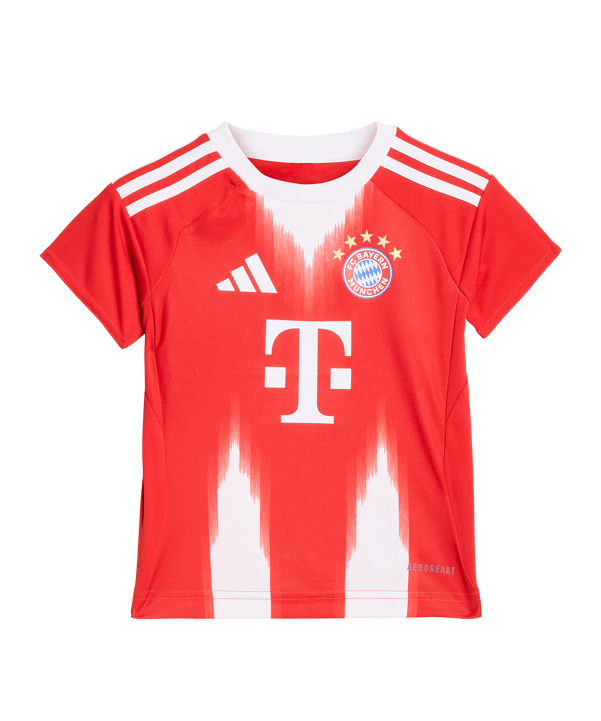 adidas FC Bayern München Baby Trikot Set Home 2025/2026 Kids Rot - rot