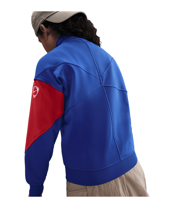 Nike Paris Saint-Germain Präsentationsjacke Kids Blau F405 - blau