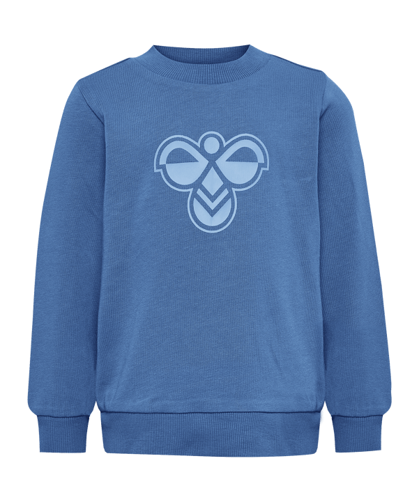 Hummel Mini Jersey Crewsuit Bee Trainingsanzug Kids Blau F7379 - blau