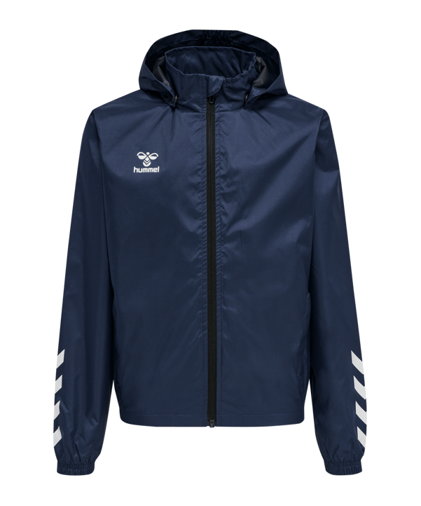 Hummel hmlCORE XK Spray Jacke Kids Blau F7026 - blau
