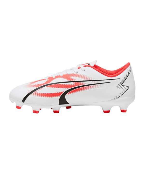 PUMA ULTRA Play FG/AG Breakthrough Jr Kids Weiss Rot F01 - weiss