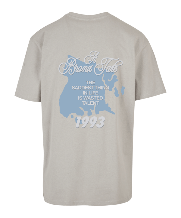 Mister Tee Bronx Tale Oversized T-Shirt Grau - grau