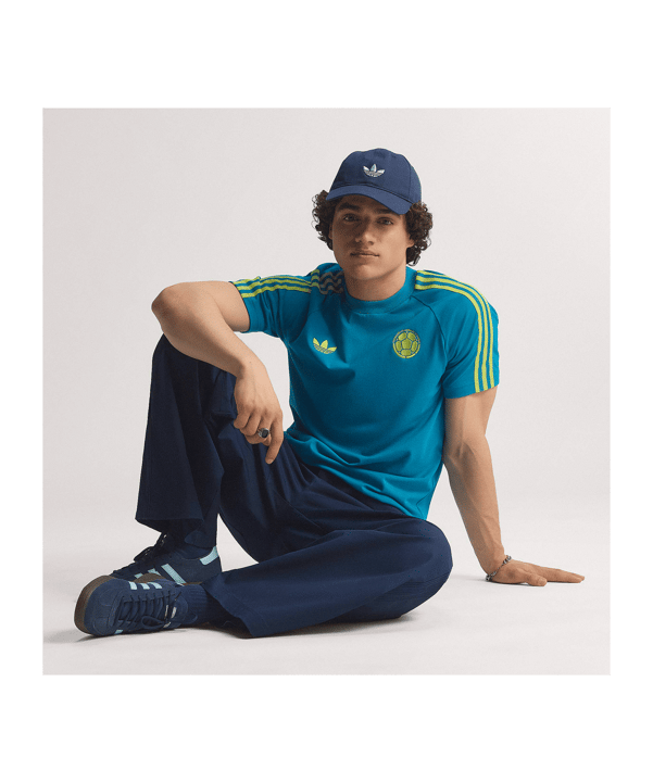 adidas FCF Kolumbien Originals T-Shirt Türkis - tuerkis