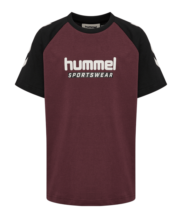 Hummel Logo S/S T-Shirt Kids Lila F3016 - lila
