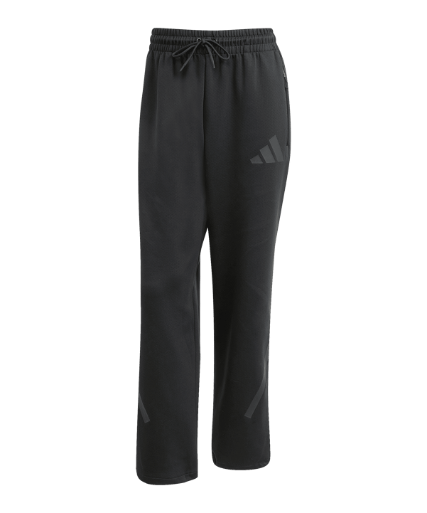 adidas Z.N.E Open-Hem Jogginghose Schwarz - schwarz