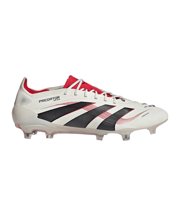 adidas Predator Elite FG Champagne Weiss Schwarz - weiss