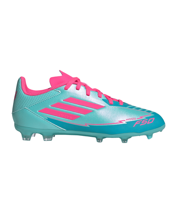 adidas F50 League FG Messi Kids Türkis - tuerkis