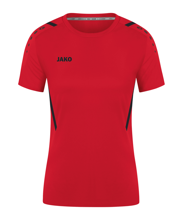 JAKO Challenge Trikot Damen Rot Schwarz F101 - rot