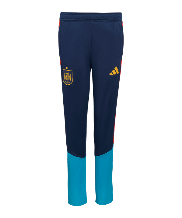 adidas Spanien Tiro Trainingshose Kids Blau - blau