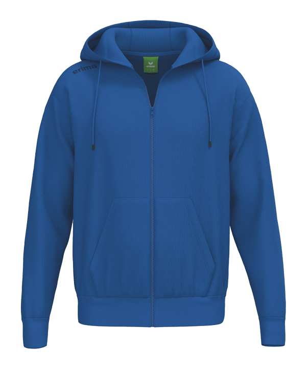 Erima TS Kapuzenjacke Kids Blau - blau