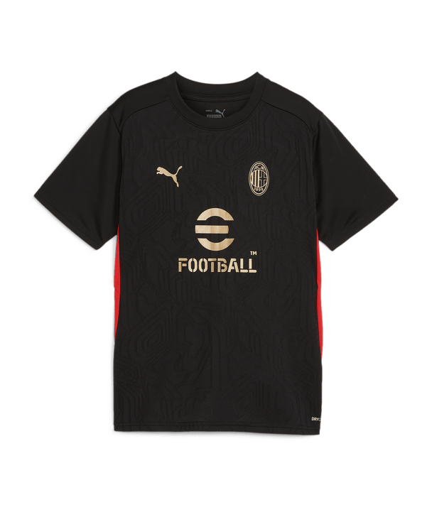 PUMA AC Mailand Trainingsshirt Kids Schwarz F04 - schwarz