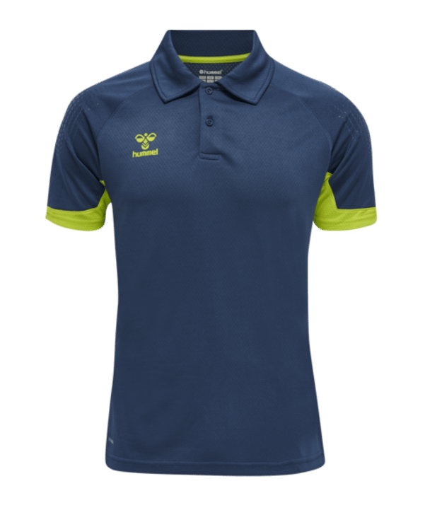 Hummel hmlLEAD Functional Poloshirt Blau F7642 - blau