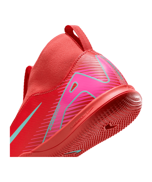 Nike Jr Air Zoom Mercurial Superfly X Academy IN Mad Energy Kids Rot F800 - rot
