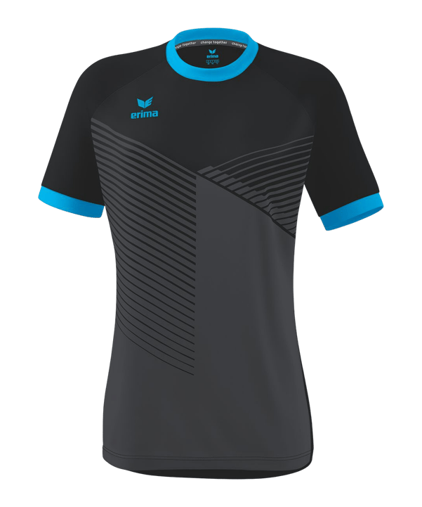 Erima Mantua Trikot Damen Schwarz Blau - schwarz