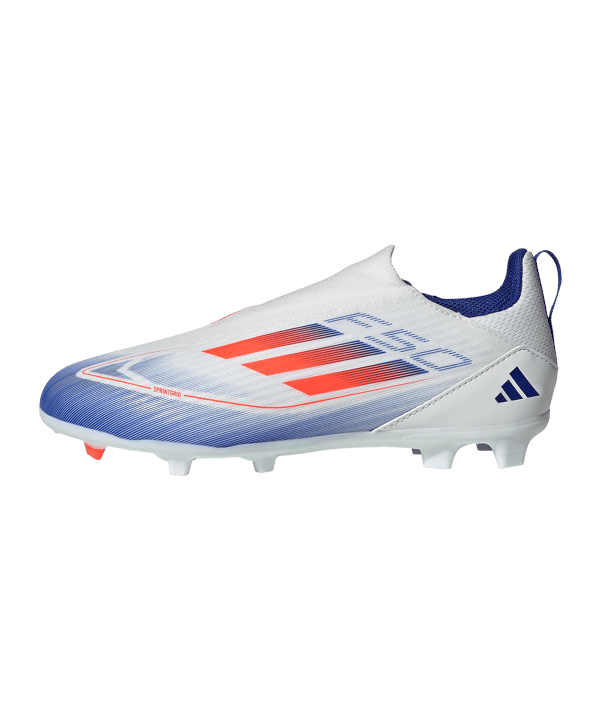 adidas F50 League LL FG/MG Advancement Kids Weiss Rot - weiss