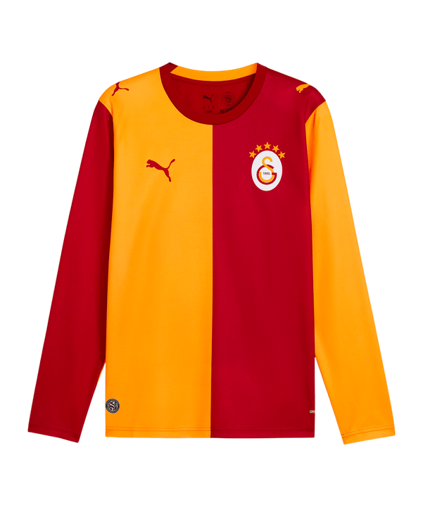 PUMA Galatasaray Istanbul Replica Trikot Langarm Home 2026/2027 Rot F01 - rot