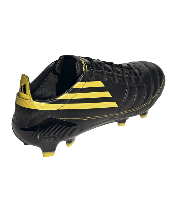 adidas F50 Elite Leather Adizero 2010 FG Schwarz - schwarz