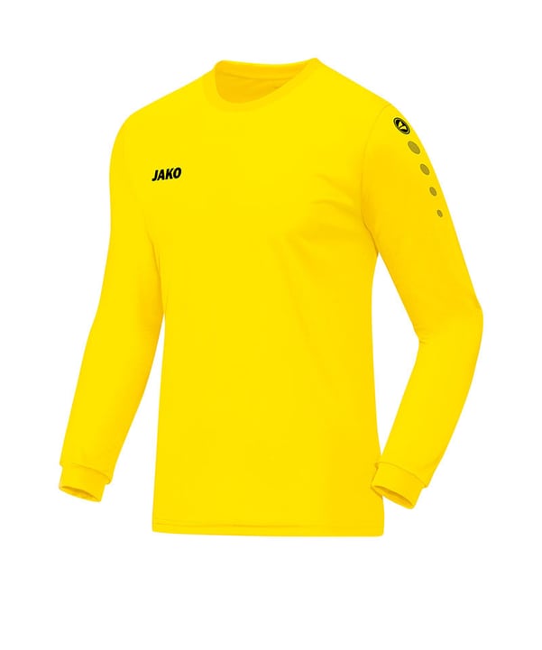Jako Team Trikot langarm Kids Gelb F03 - gelb