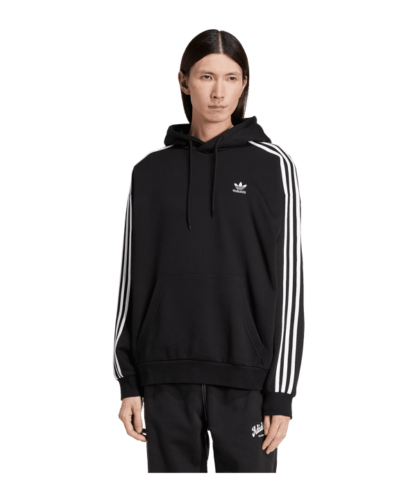 adidas Originals Adicolor Baggy Hoody Schwarz - schwarz