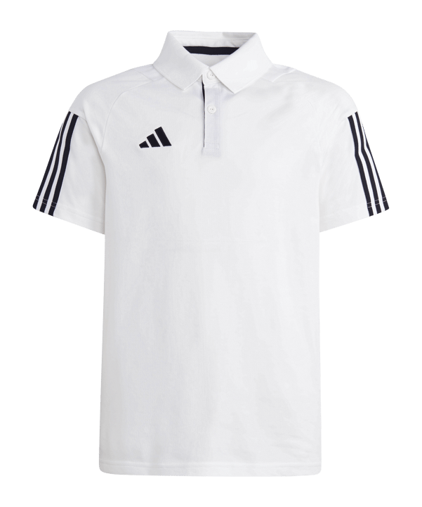 adidas Tiro 23 Competition Poloshirt Kids Weiss - weiss