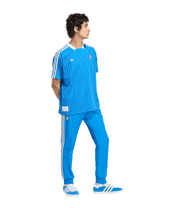 adidas Real Madrid Icon Track Hose Blau - blau