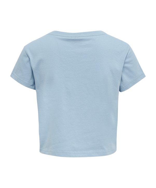Hummel hmlLEGACY Cropped T-Shirt Damen Blau F7165 - blau
