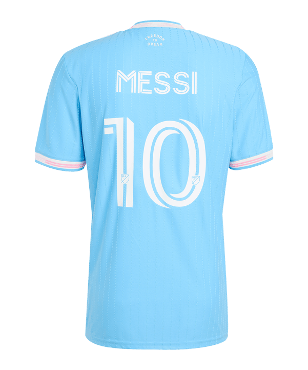 adidas Inter Miami Authentic Messi Trikot 3rd 2025/2026 Blau - blau