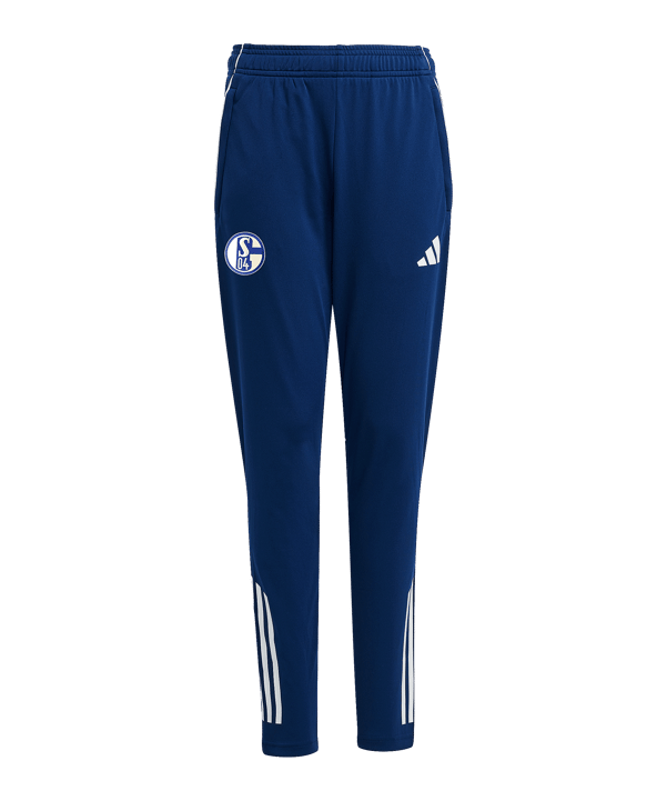 adidas FC Schalke 04 Trainingshose Kids Blau - blau